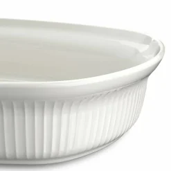 Hammershøi ildfast form 32 x 24 cm, hvit