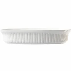 Hammershøi ildfast form 32 x 24 cm, hvit