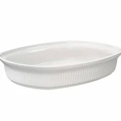 Hammershøi ildfast form 32 x 24 cm, hvit