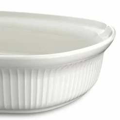 Hammershøi ildfast form 39 x 29,5 cm, hvit