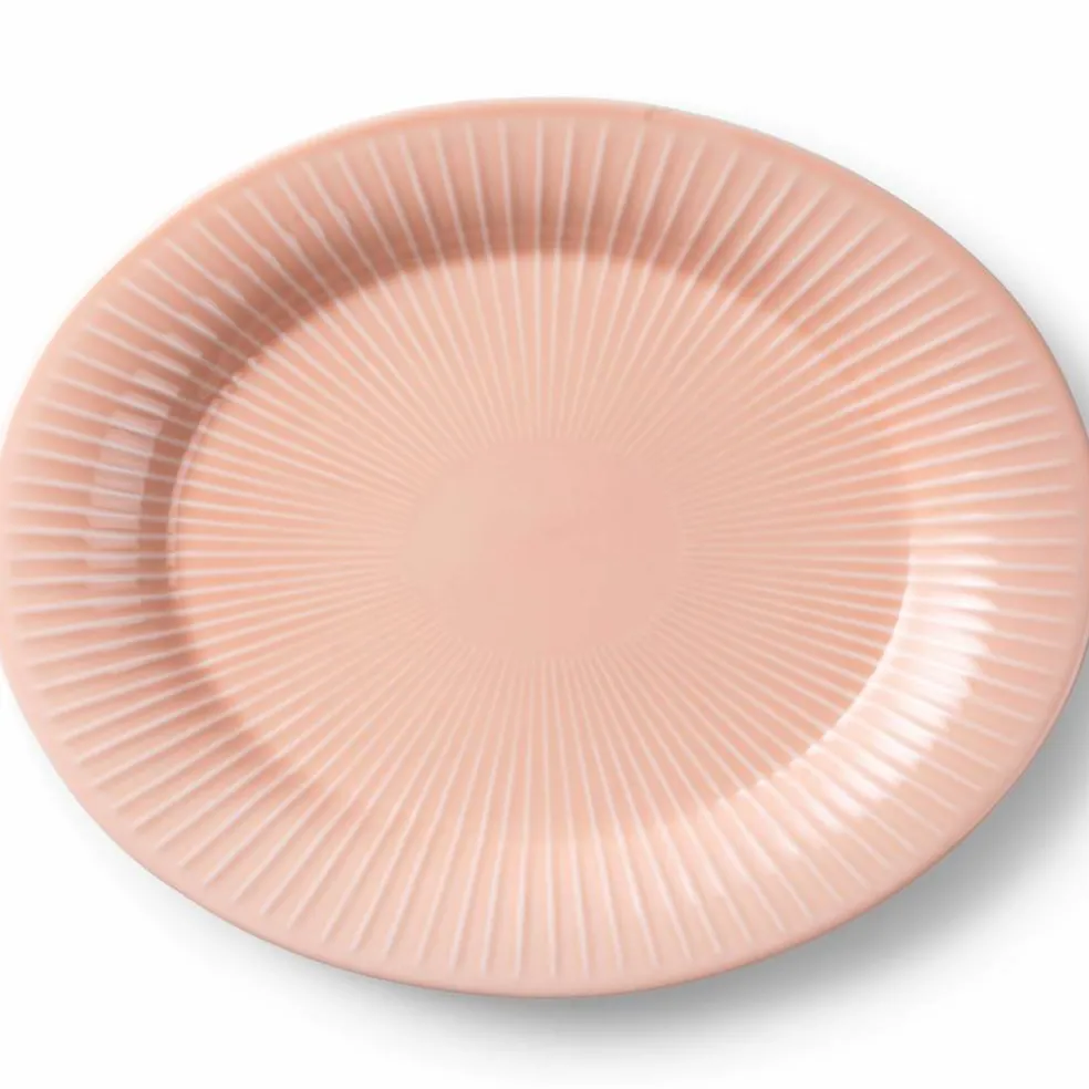 Hammershøi ovalt fat, nude