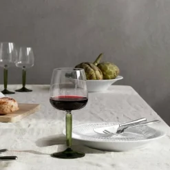 Hammershøi rødvinsglass Ø 9,5 cm 2 stk, klar