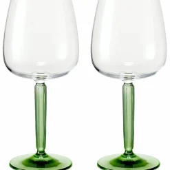 Hammershøi rødvinsglass Ø 9,5 cm 2 stk, klar