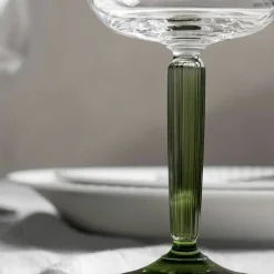 Hammershøi rødvinsglass Ø 9,5 cm 2 stk, klar