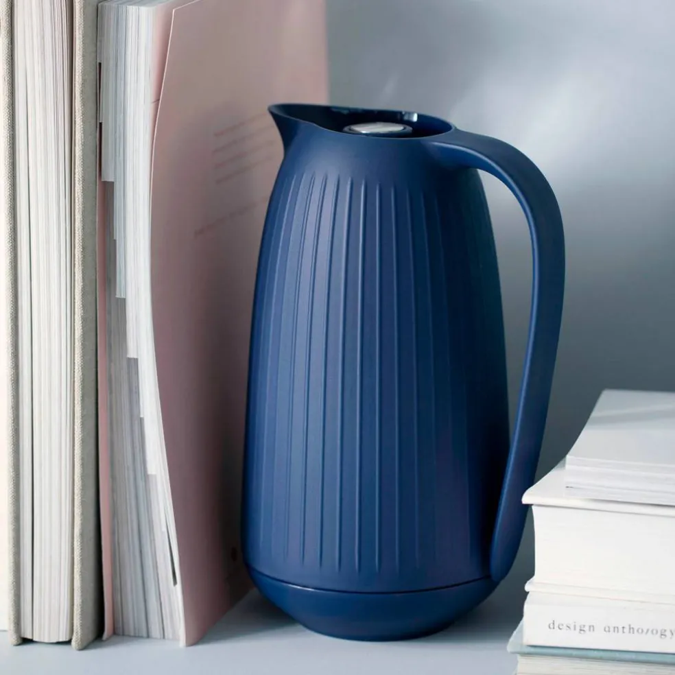 Hammershøi Thermoskanne 1 l Indigo