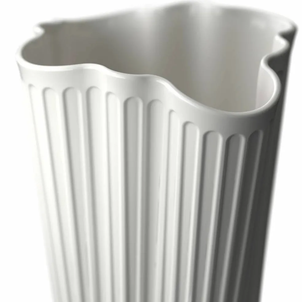 Hammershøi Unfold vase 20,5 cm, hvit