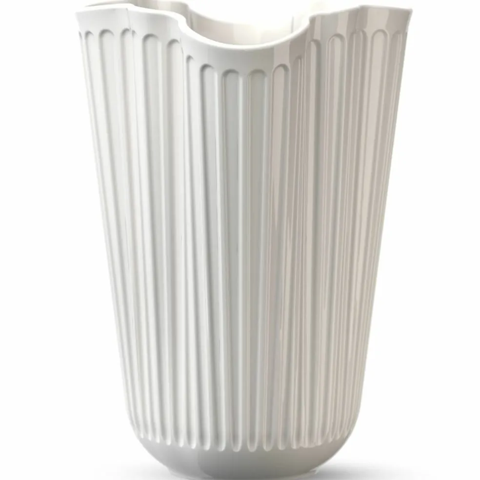 Hammershøi Unfold vase 16,5 cm, hvit