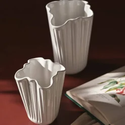 Hammershøi Unfold vase 16,5 cm, hvit