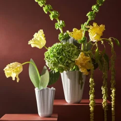 Hammershøi Unfold vase 16,5 cm, hvit