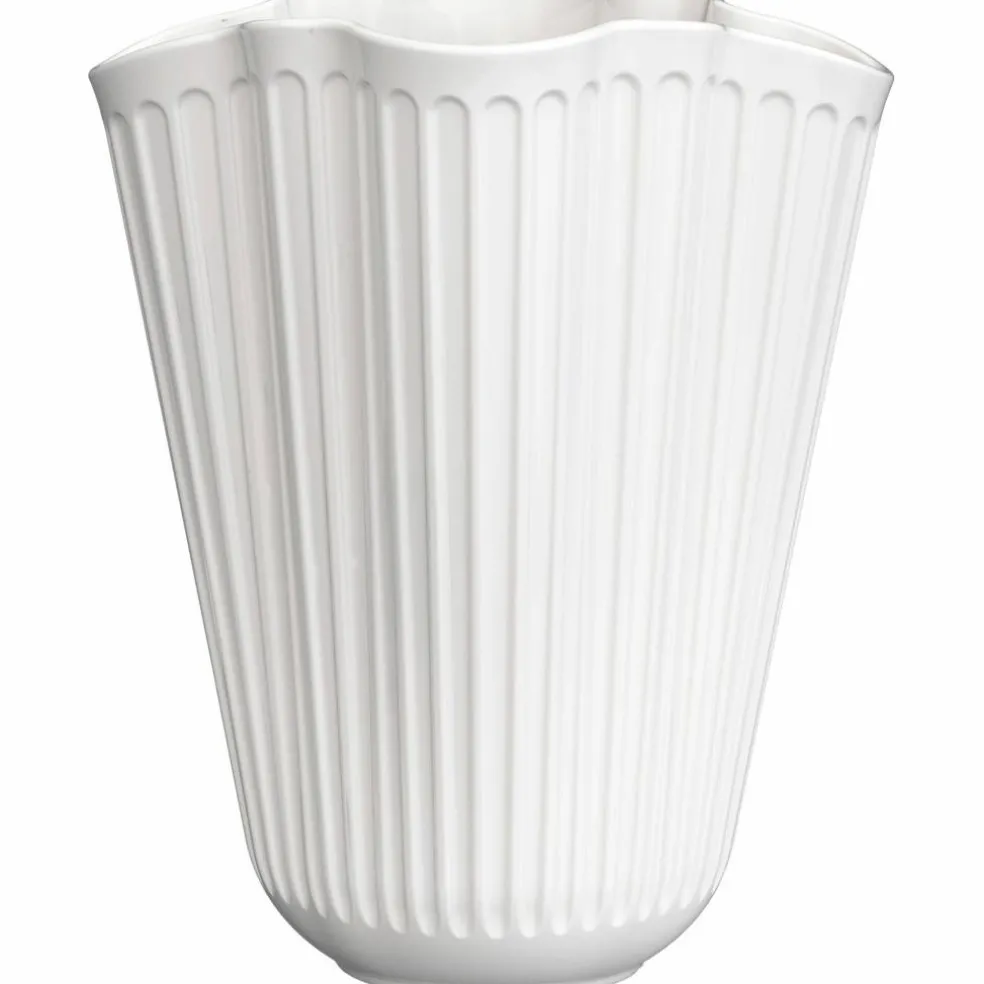 Hammershøi Unfold vase 16,5 cm, hvit