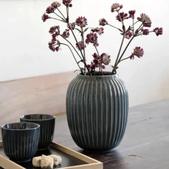 Hammershøi Vase 20 cm Indigo