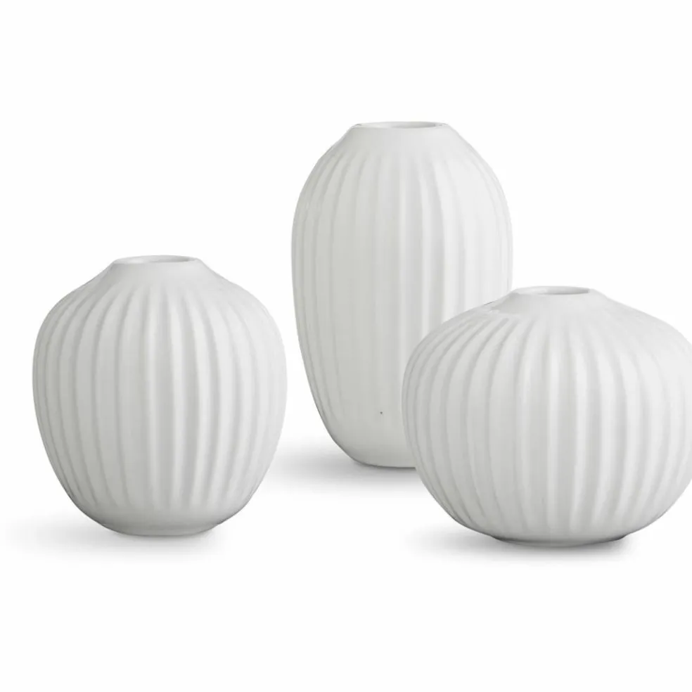 Hammershøi Vase Miniatyr 3-pk Green