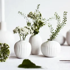 Hammershøi Vase Miniatyr 3-pk Hvit