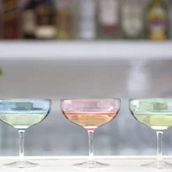 Happy cocktailglass 28 cl, rosa