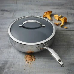 HaptIQ Sauterpanne med lokk 28 cm