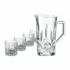 Harvey whiskysett, 4 glass + kanne