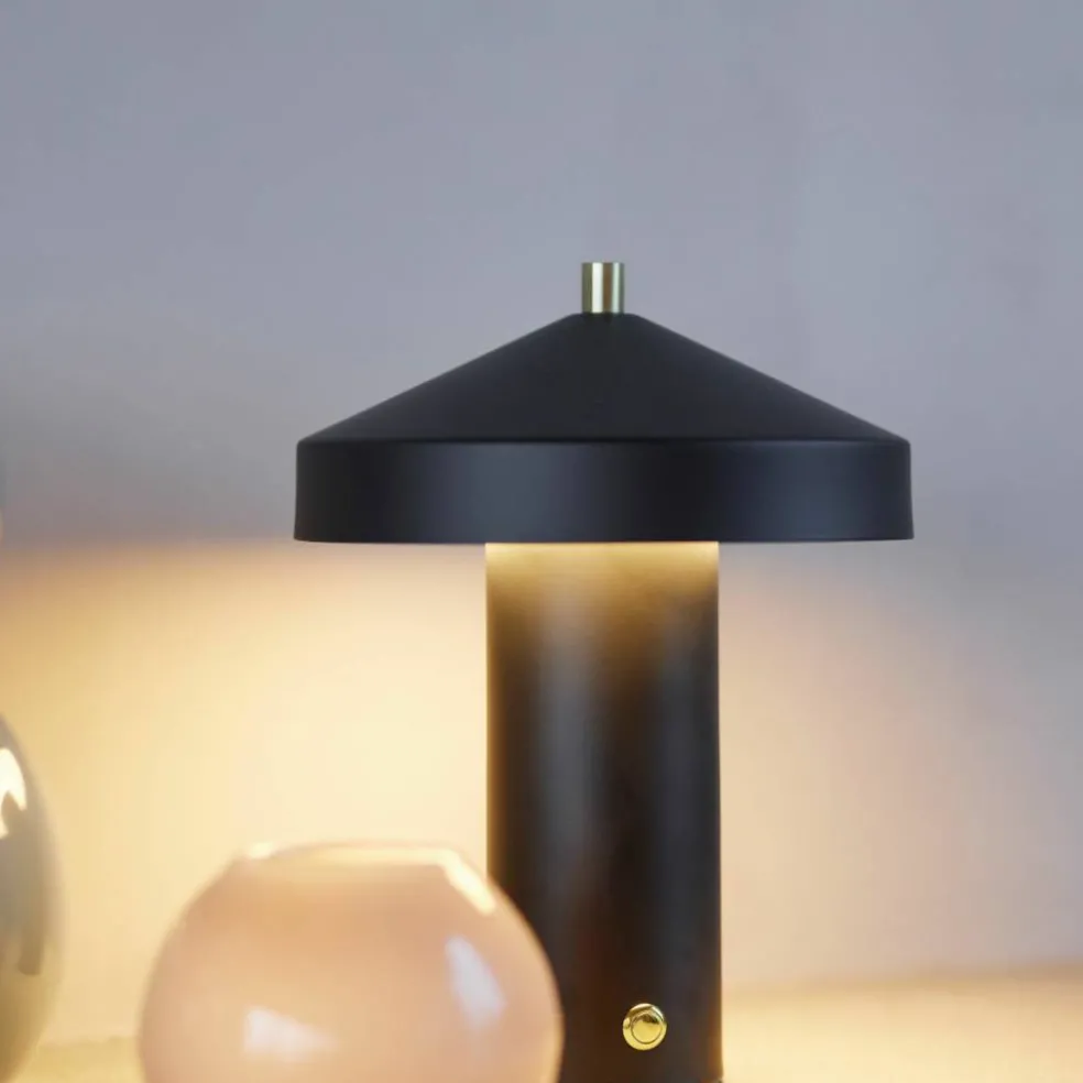 Hatto bordlampe, leire