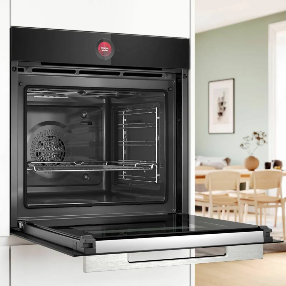 HBG7741B1 Serie 8 innbyggingsovn 60 x 60 cm, svart