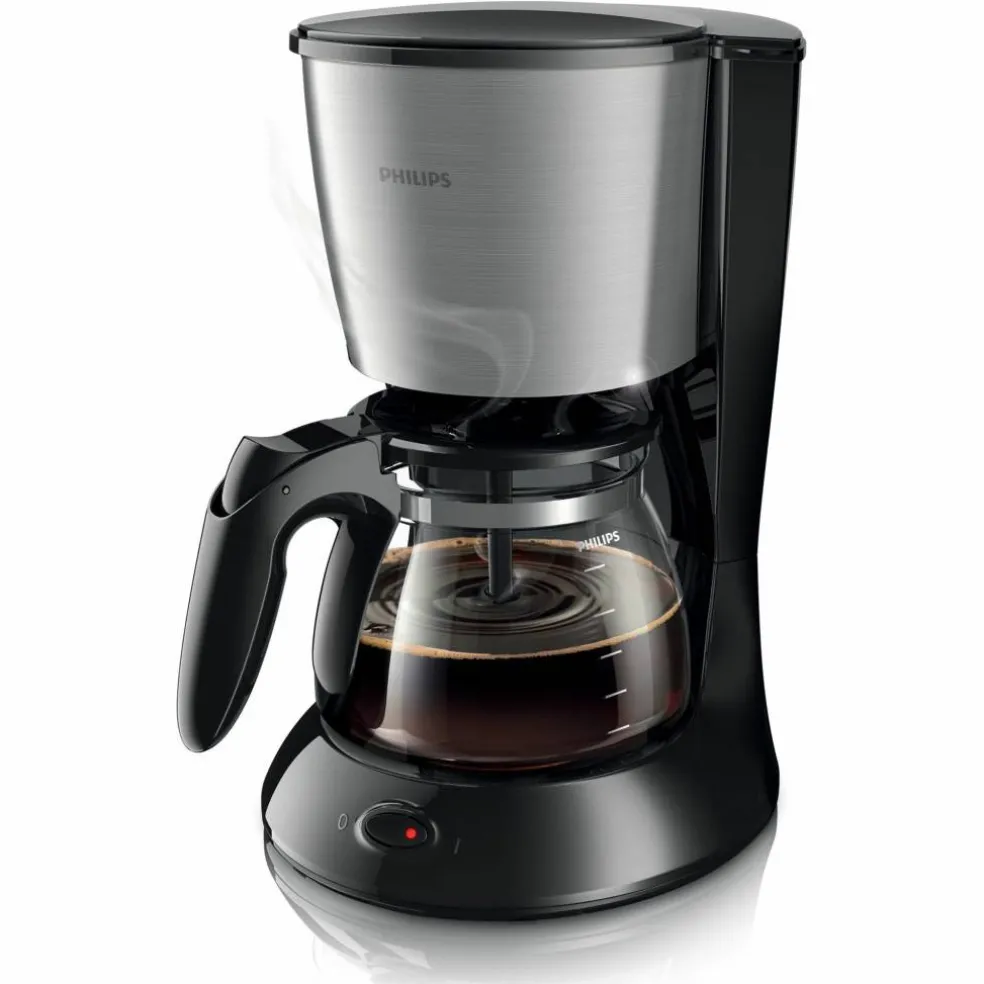 HD7462/20 Daily Collection kaffetrakter, metall/svart