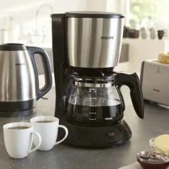HD7462/20 Daily Collection kaffetrakter, metall/svart