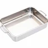Heavy Duty ildfast form 32 x 23 cm, rustfritt stål