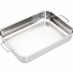 Heavy Duty ildfast form 37 x 27 cm, rustfritt stål