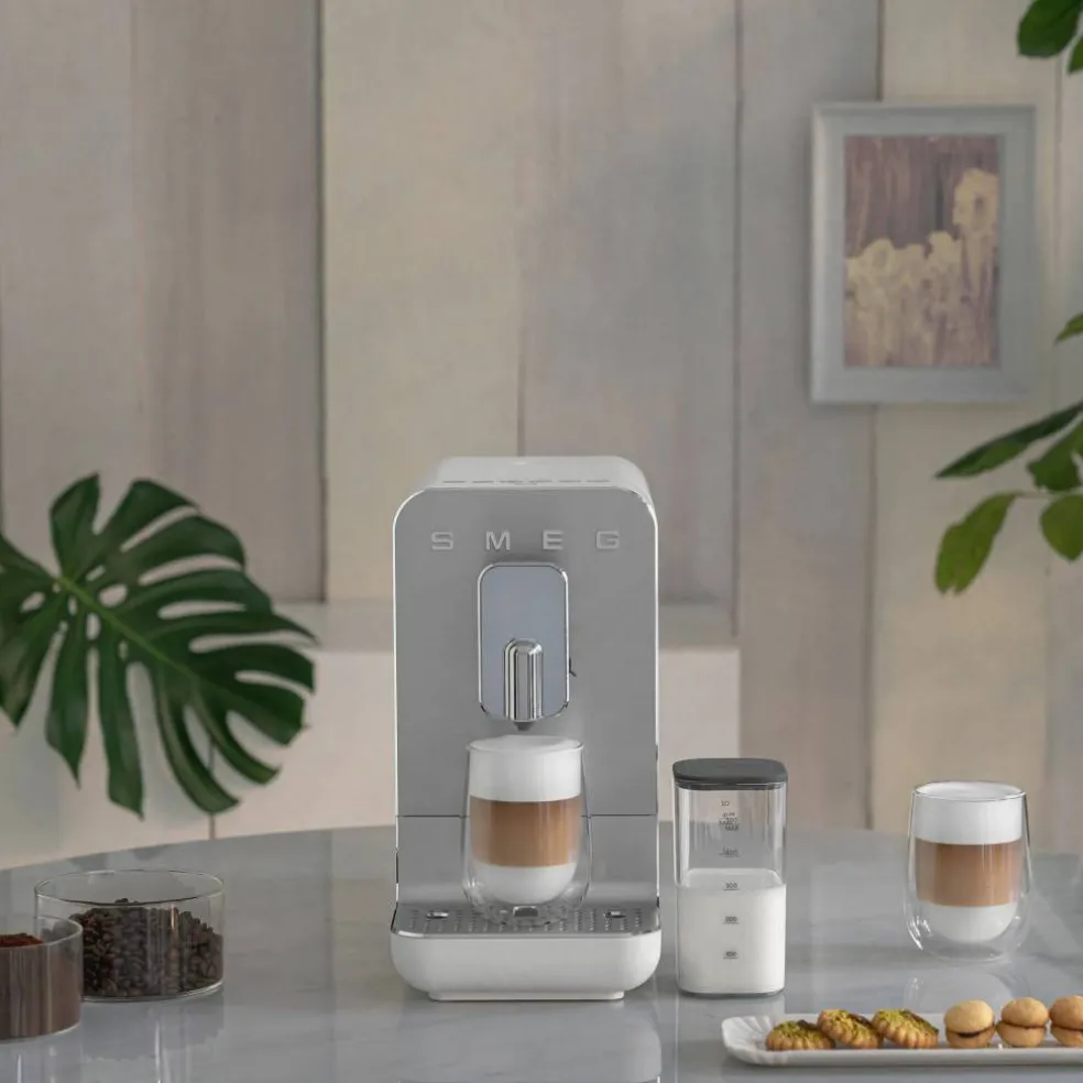 Helautomatisk espressomaskin, emerald green