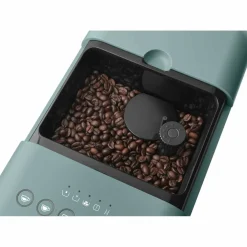 Helautomatisk espressomaskin, emerald green