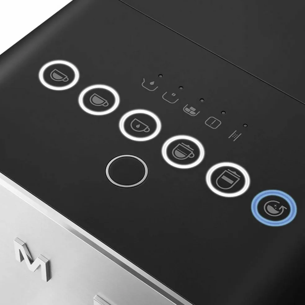 Helautomatisk espressomaskin, svart