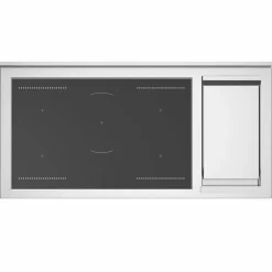 HER125I2ENET2 Heritage induksjonskomfyr 120 cm med 5 soner, elektrisk stekebord og 2 ovner, matt svart