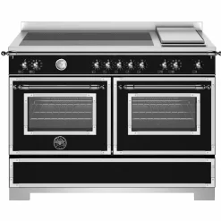HER125I2EXT2 Heritage induksjonskomfyr 120 cm med 5 soner, elektrisk stekebord og 2 ovner, rustfritt stål