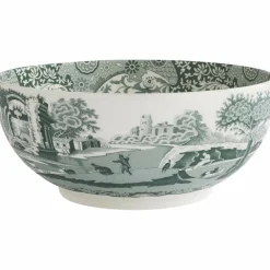 Heritage Green Italian serveringsskål 27,5 cm, grønn/hvit