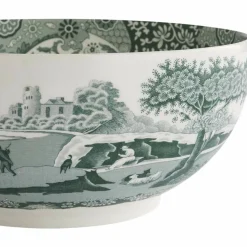 Heritage Green Italian serveringsskål 27,5 cm, grønn/hvit