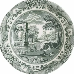 Heritage Green Italian skål 15 cm, grønn/hvit