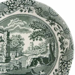 Heritage Green Italian skål 15 cm, grønn/hvit