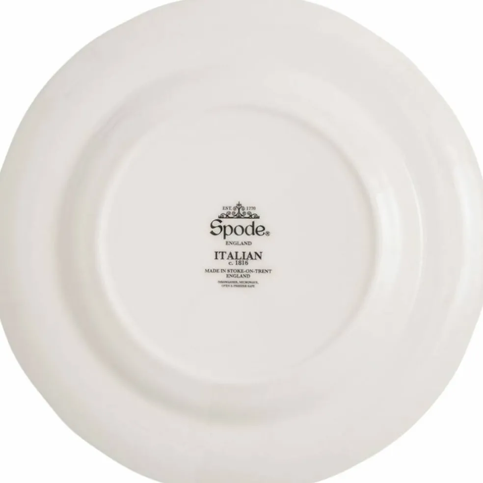 Heritage Green Italian tallerken 20 cm, grønn/hvit