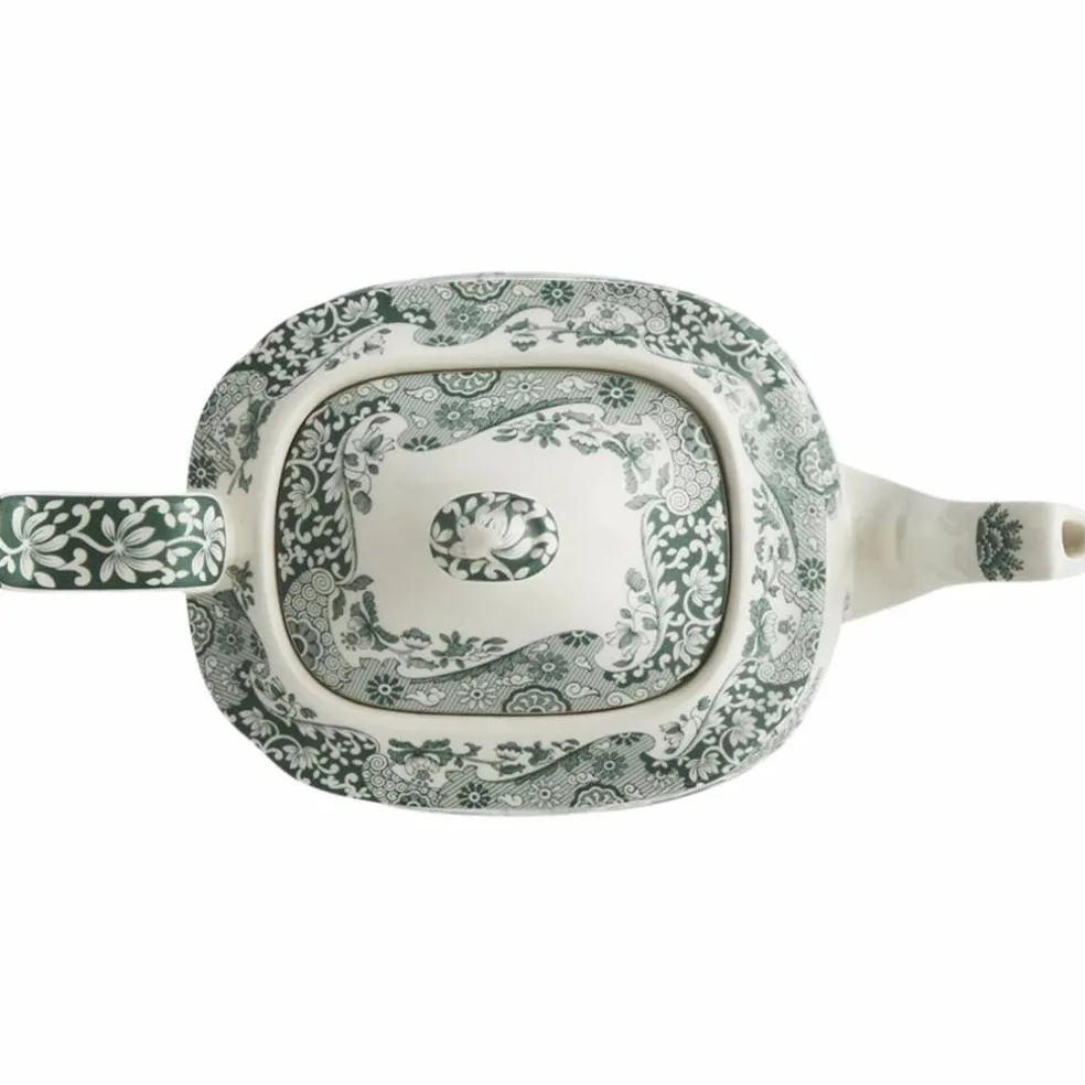 Heritage Green Italian tekanne, grønn/hvit