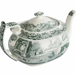 Heritage Green Italian tekanne, grønn/hvit
