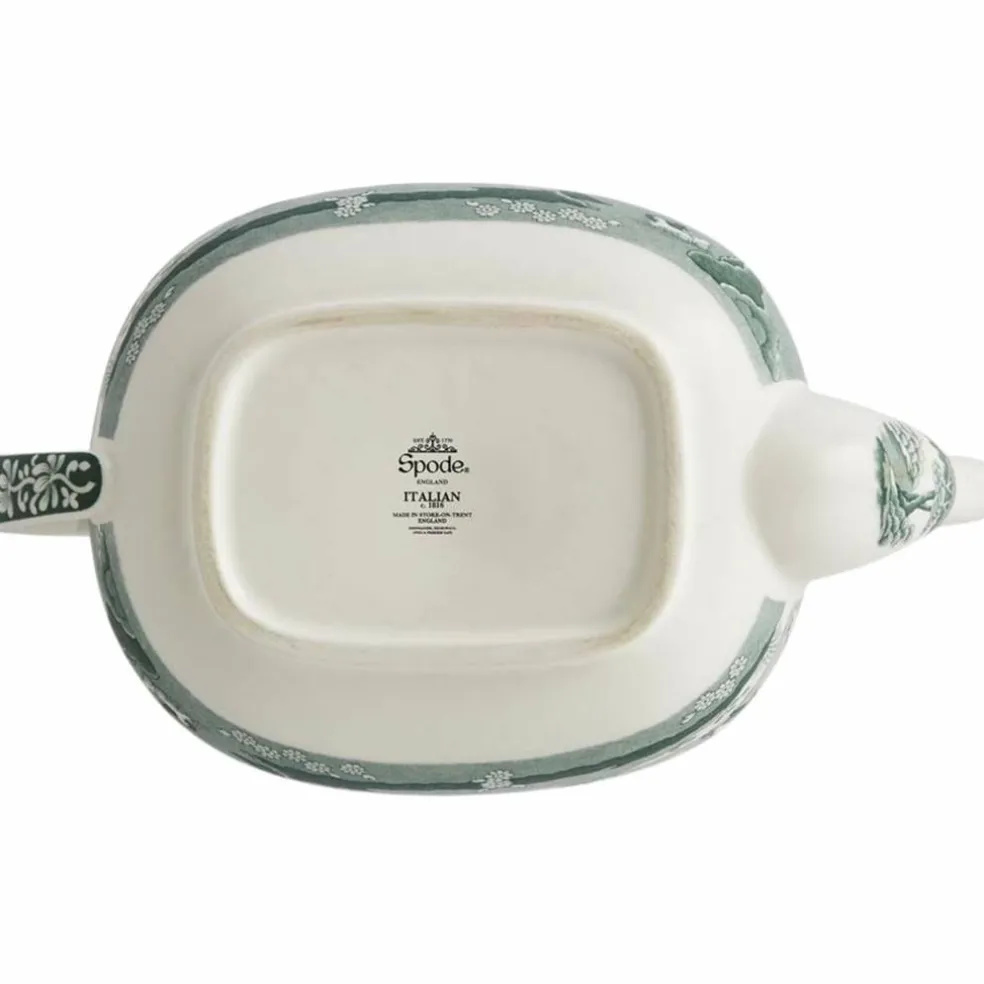 Heritage Green Italian tekanne, grønn/hvit