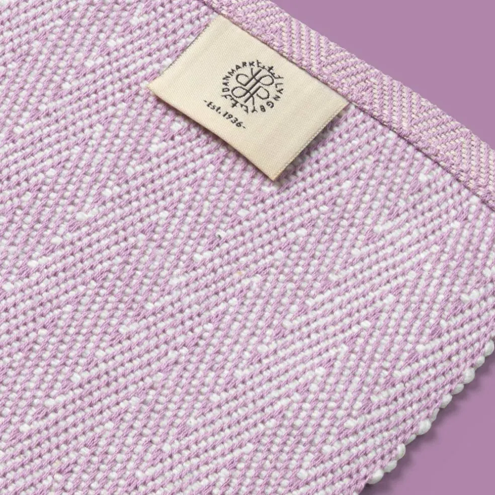 Herringbone bordbrikke, turkis