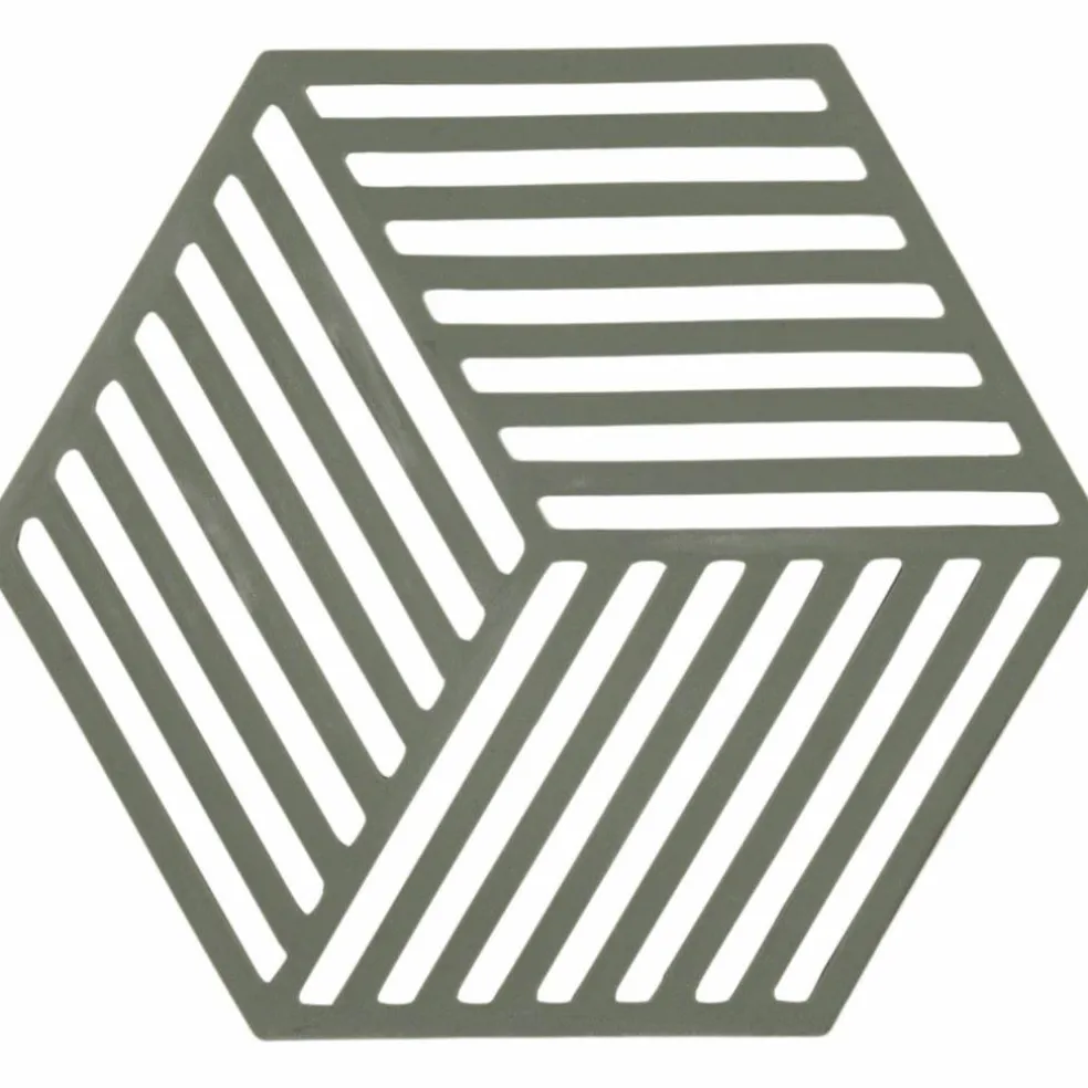 Hexagon gryteunderlag, terrakotta