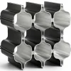 Hex vinholder, 3-pack, svart