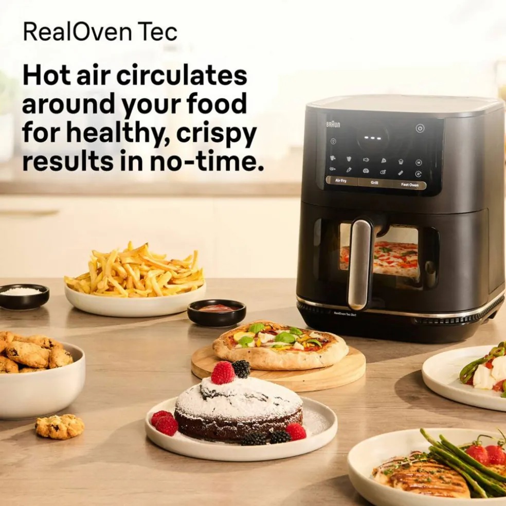 HF5075IBK airfryer 6 liter, svart