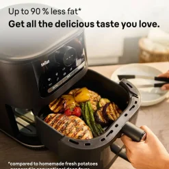 HF5075IBK airfryer 6 liter, svart