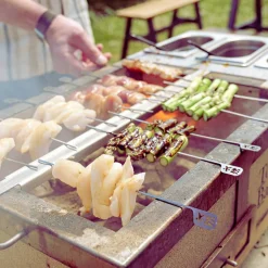 Hibachi grillspydsett til Little Grill
