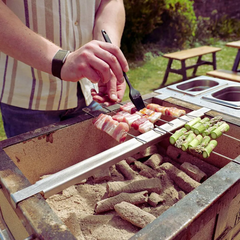 Hibachi grillspydsett til Long Grill