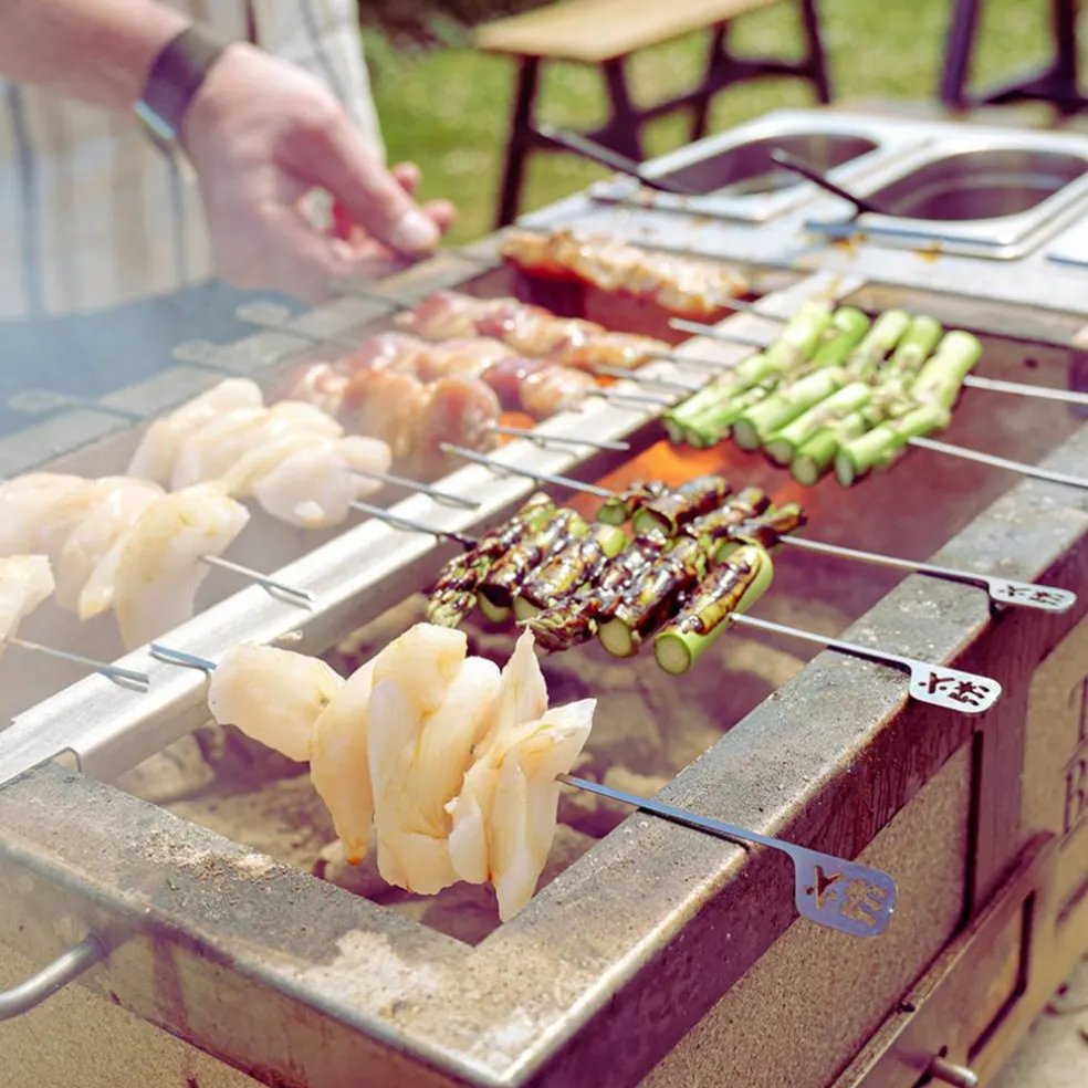 Hibachi grillspydsett til Medium/Long Grill