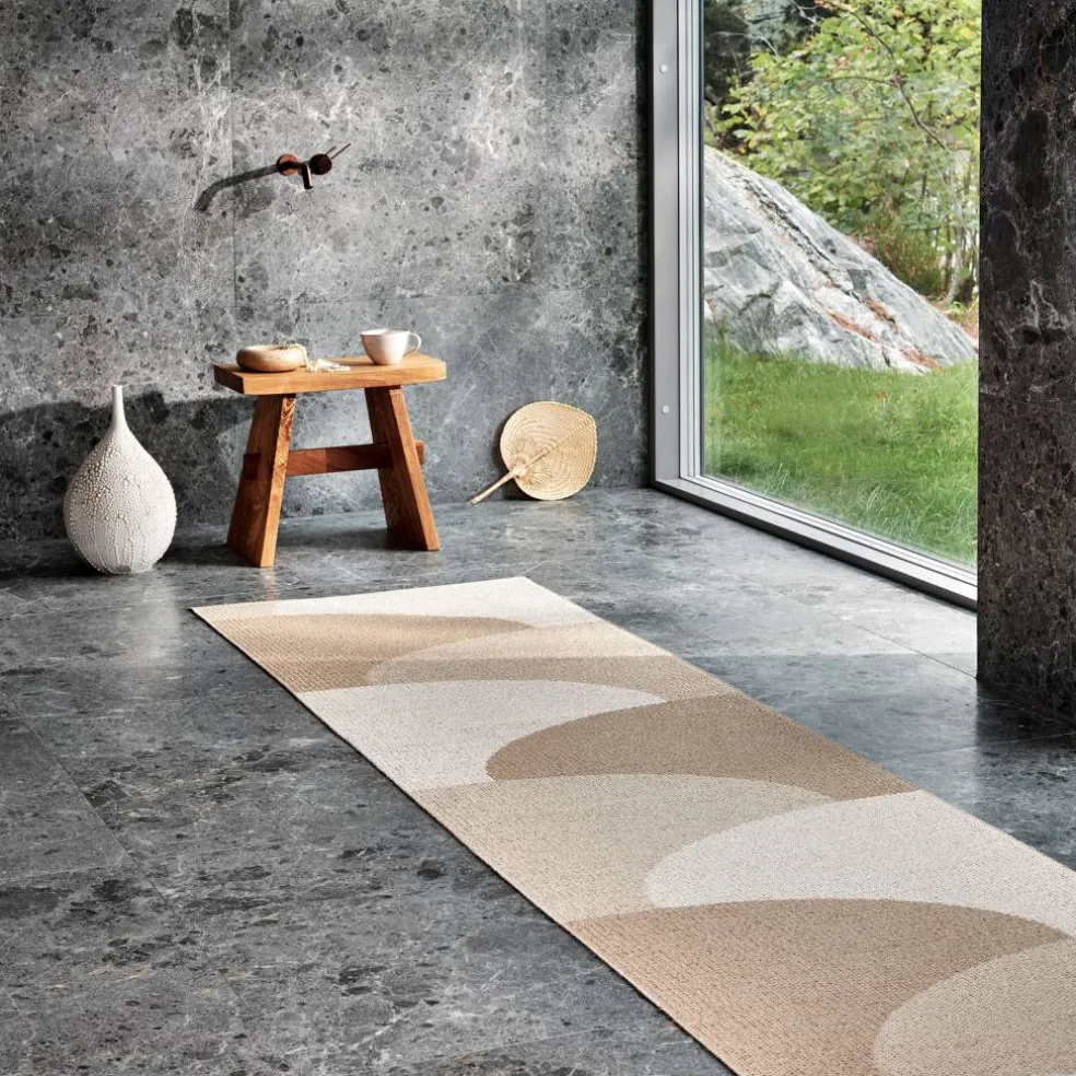 Hill teppe 70 × 270 cm, vanilla/beige/cream