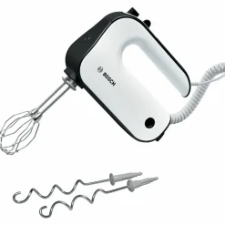 Håndmikser med spiralledning, 550 watt, hvit/antrasitt