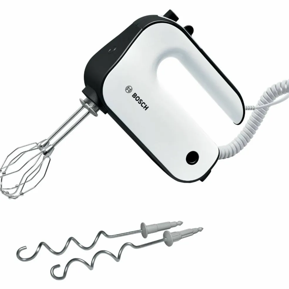Håndmikser med spiralledning, 550 watt, hvit/antrasitt